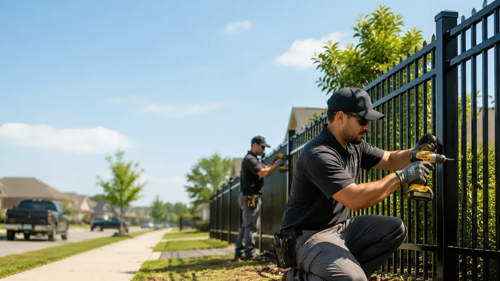 Metal Fence Installation in Hoyt, KS